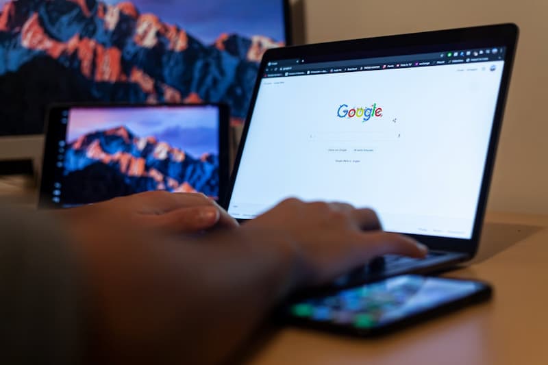 Recherche sur Google